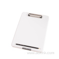 Office Portable Foldable A4 Pp Folder Folding Clipboard